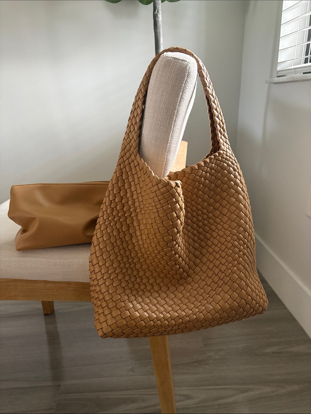Woven Shoulder Bag